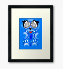 cute creature Framed Print