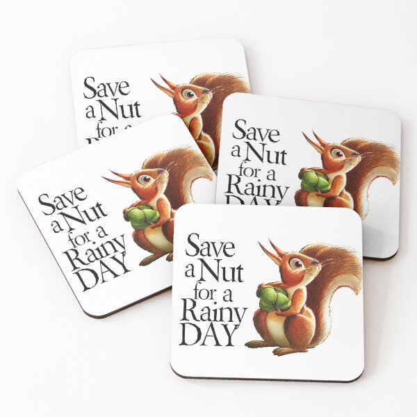 Item preview, Save a Nut for a Rainy Day. designed and sold by Handmade  Designs.