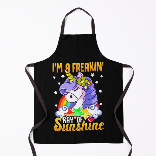 Item preview, Sarcastic I'm A Freakin' Ray of Sunshine Unicorn designed and sold by perfectpresents.