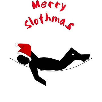 Artwork thumbnail, Merry Slothmas by UncleStuScience