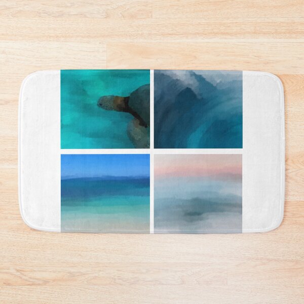 Item preview, Calming Abstract Watercolor Ocean Scenes designed and sold by gobbieshoppe.