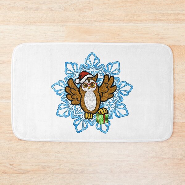 Item preview, Christmas Owl Mandala designed and sold by Reiser808.