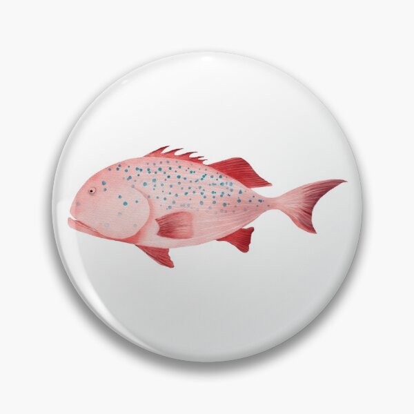 Item preview, Watercolor Illustration of Snapper designed and sold by iswenyi.