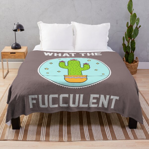 Item preview, What The Fucculent Cactus Succulents Gardening Retro Vintage designed and sold by darikamc.