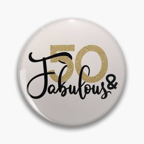 Item preview, 50 and fabulous, 50th birthday, 50 birthday gift T-Shirt designed and sold by RalinaAturino.