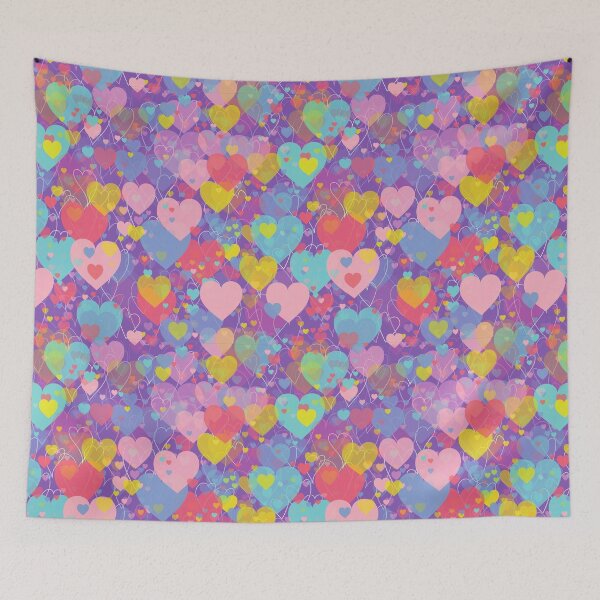 Item preview, Abstract Hearts Pattern designed and sold by SAVWIS.