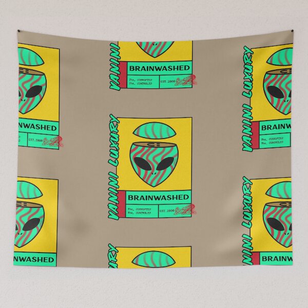 Item preview, VaniniLuxury Psychedelic Brainwashed Distorted Cut Alien  designed and sold by Mustard Prophet.