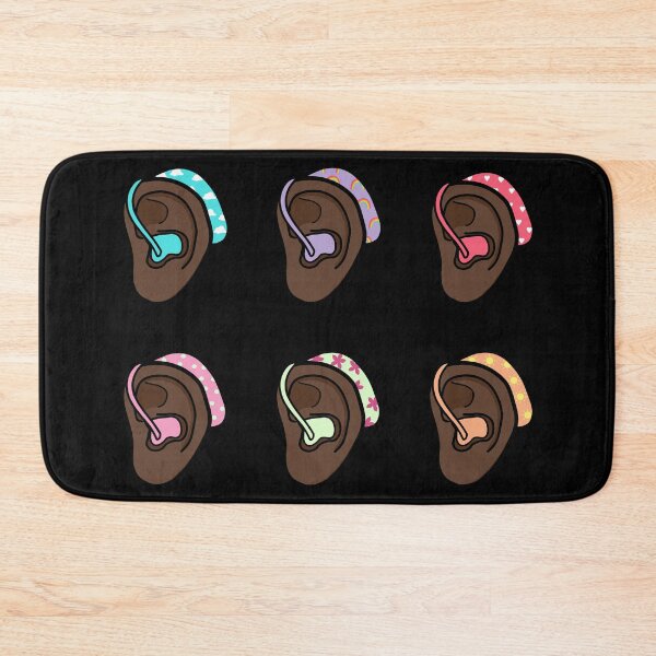 Item preview, Colourful hearing aid ears designed and sold by MeliCollective.