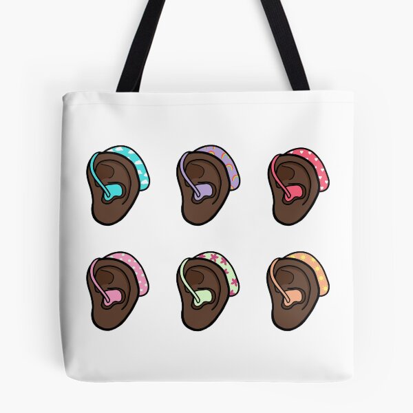 Item preview,  Colourful hearing aid ears designed and sold by MeliCollective.