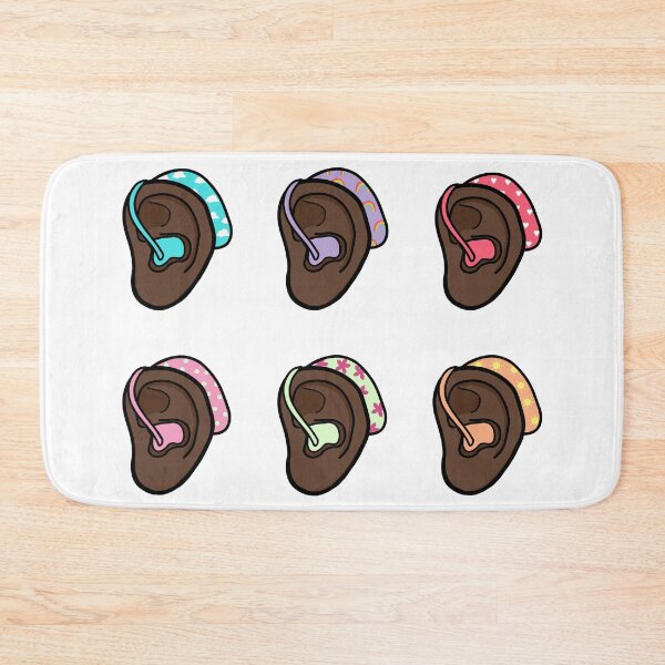 Item preview,  Colourful hearing aid ears designed and sold by MeliCollective.
