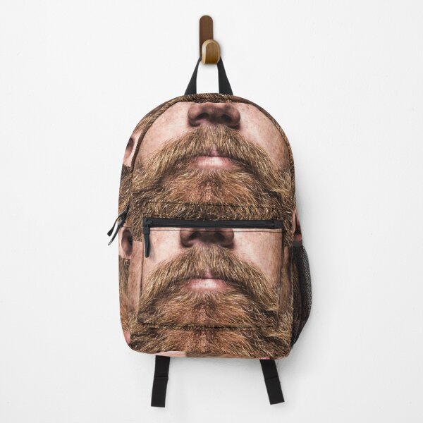 Item preview, beard Realistic Face (Beard Version) . funny mustache designed and sold by Mr Wolf.