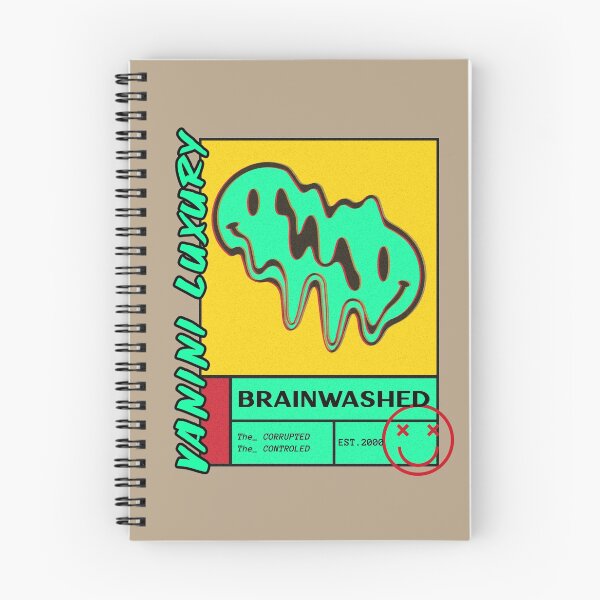 Item preview, VaniniLuxury Psychedelic Brainwashed Distorted Melting Smiley Face designed and sold by Mustard Prophet.