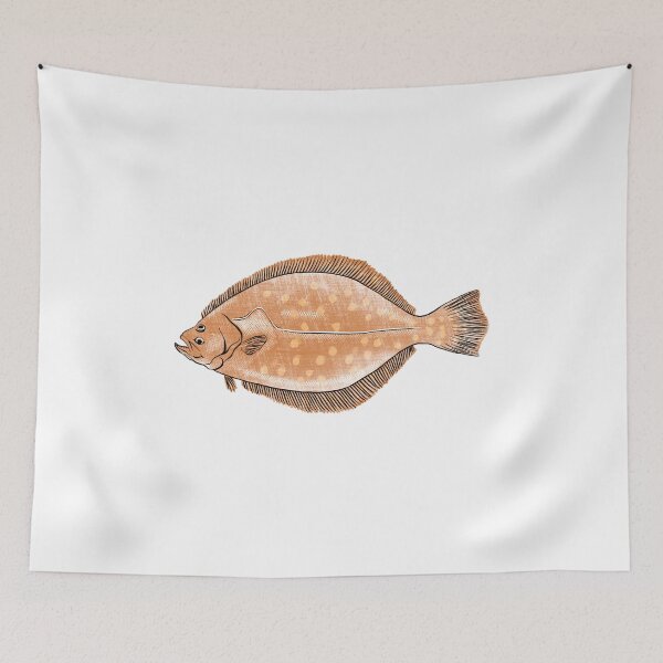 Item preview, Illustration of Flounder designed and sold by iswenyi.
