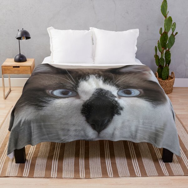 Item preview, Curious Snowshoe Cat designed and sold by Elisabeth Lucas.