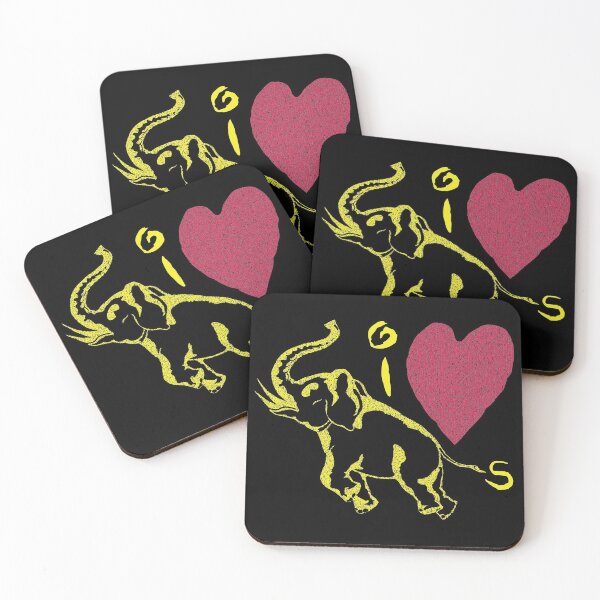 Item preview, I Love Elephants designed and sold by pelagio.
