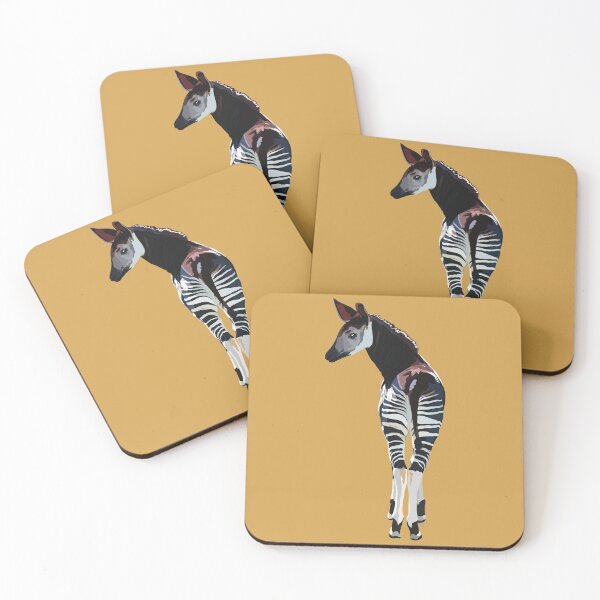 Item preview, Okapi (Okapia johnstoni) designed and sold by Alawstrations.