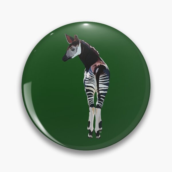 Item preview, Okapi (Okapia johnstoni) designed and sold by Alawstrations.