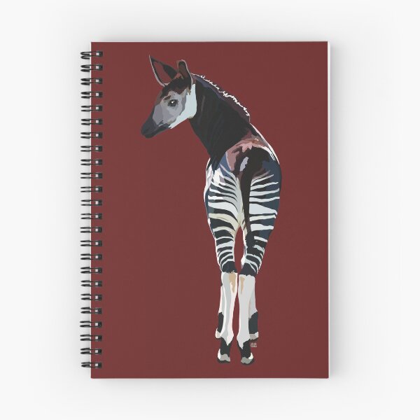 Item preview, Okapi (Okapia johnstoni) designed and sold by Alawstrations.