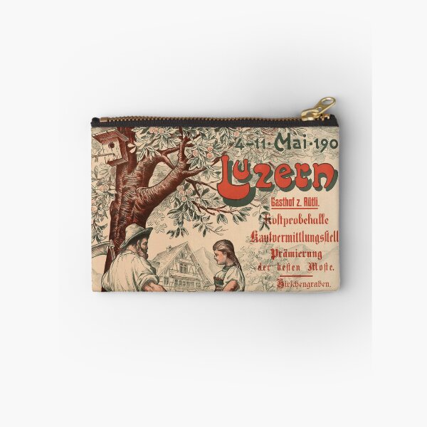 Item preview, retro luzern 2 deutschschweiz mostmarkt designed and sold by CorasPosters.