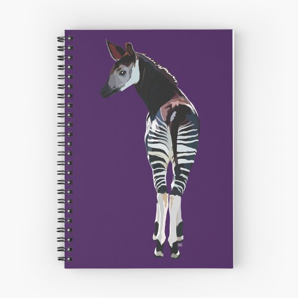 Item preview, Okapi (Okapia johnstoni) designed and sold by Alawstrations.