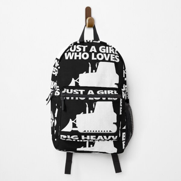 Item preview, Just A Girl Who Loves Bulldozers | Heavy Equipment Lover designed and sold by GravitiTees.