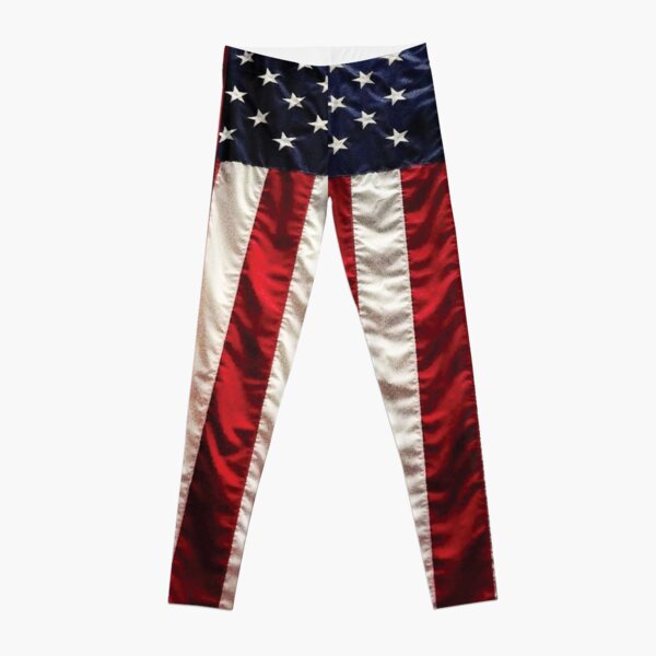 Red White and Blue Leggings