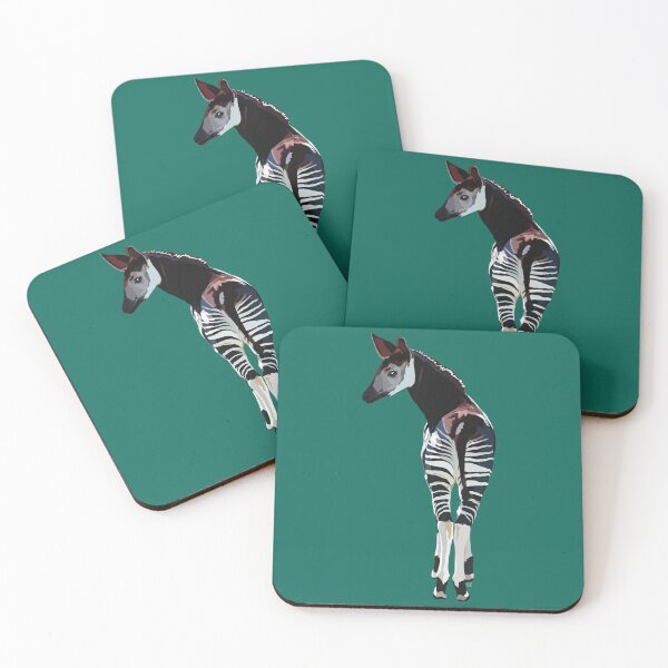Item preview, Okapi (Okapia johnstoni) designed and sold by Alawstrations.