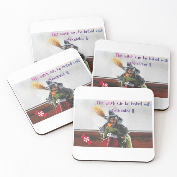 Item preview, This witch can be bribed with chocolates !!! designed and sold by listenerunknown.