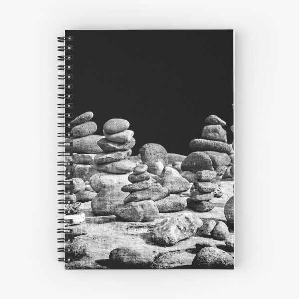 Item preview, Rock Stacks in Black and White designed and sold by Ollivrosa.