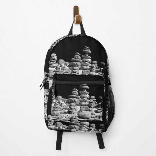 Item preview, Rock Stacks in Black and White designed and sold by Ollivrosa.