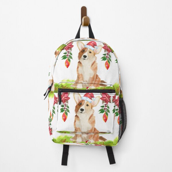 Item preview, HERE COMES SANTA PAWS WATERCOLOR CORGI - CHRISTMAS CORGI BY ARTISTREE designed and sold by Artistree.
