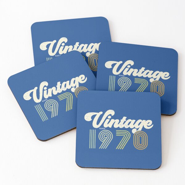 Item preview, 50th Birthday Gift 2020 - Retro - Vintage since 1970 T-Shirt designed and sold by RalinaAturino.