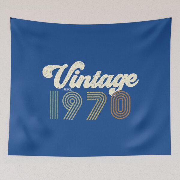 Item preview, 50th Birthday Gift 2020 - Retro - Vintage since 1970 T-Shirt designed and sold by RalinaAturino.
