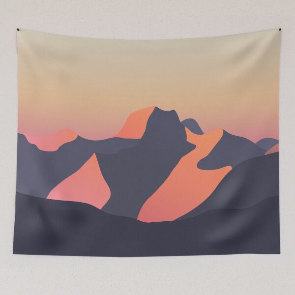 Item preview, Mountain Sunset designed and sold by HinokoCraft.