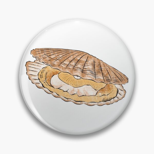 Item preview, Illustration of Fresh Scallop designed and sold by iswenyi.