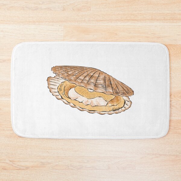 Item preview, Illustration of Fresh Scallop designed and sold by iswenyi.