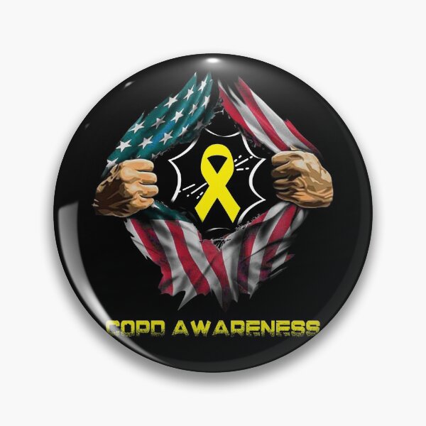 Item preview, COPD Awareness American Flag designed and sold by ArangoaStore.