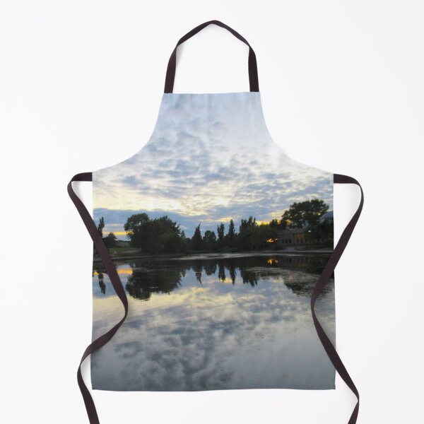 Item preview, Exhibition Park Lake Newcastle Sunset Sky Reflection In Water designed and sold by Andrew Morrell.