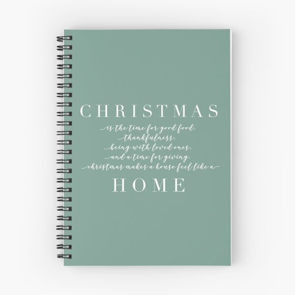 Item preview, Dusty Winter Green Christmas Makes a House Feel Like a Home designed and sold by cranberrystreet.