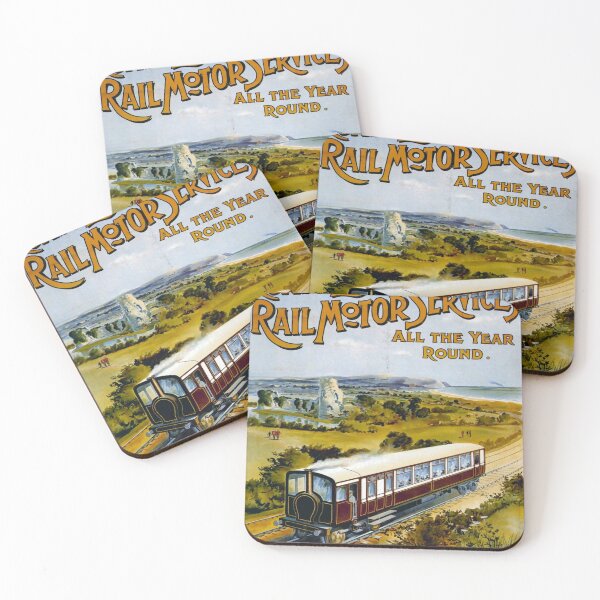 Item preview, retro Coast Line designed and sold by CorasPosters.