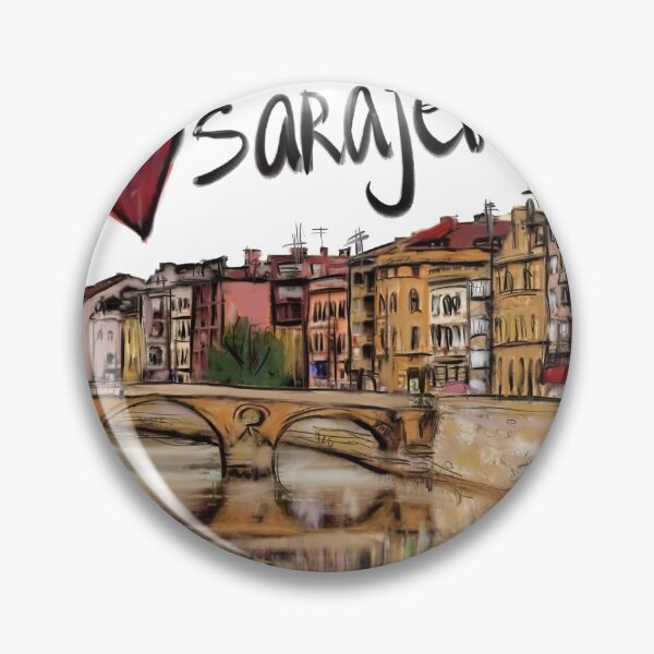 Aperçu de l'œuvre J'aime Sarajevo créée et vendue par sladjana.