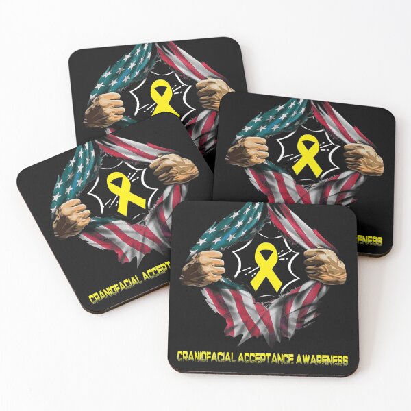 Item preview, Craniofacial Acceptance Awareness American Flag designed and sold by ArangoaStore.