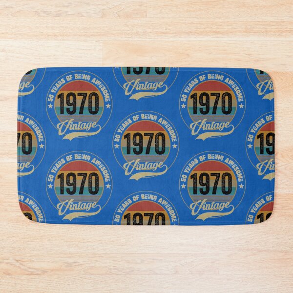 Item preview, 50th Birthday Gift 2020 - Retro - Vintage since 1970 T-Shirt designed and sold by RalinaAturino.