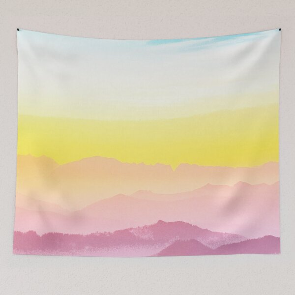 Item preview, Pink Mountains designed and sold by Wanato.