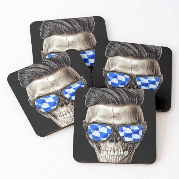 Item preview, Bavarian skull designed and sold by drizzd.