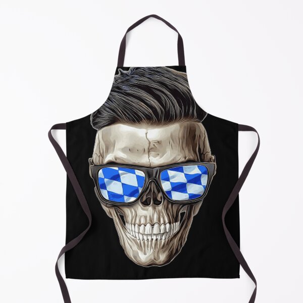 Item preview, Bavarian skull designed and sold by drizzd.