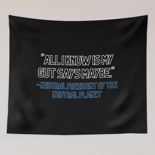 Item preview, All I Know Is My Gut Says Maybe designed and sold by The Cosmic Turtle.
