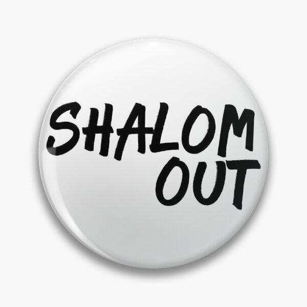 Item preview, SHALOM PEACE OUT  designed and sold by MadEDesigns.