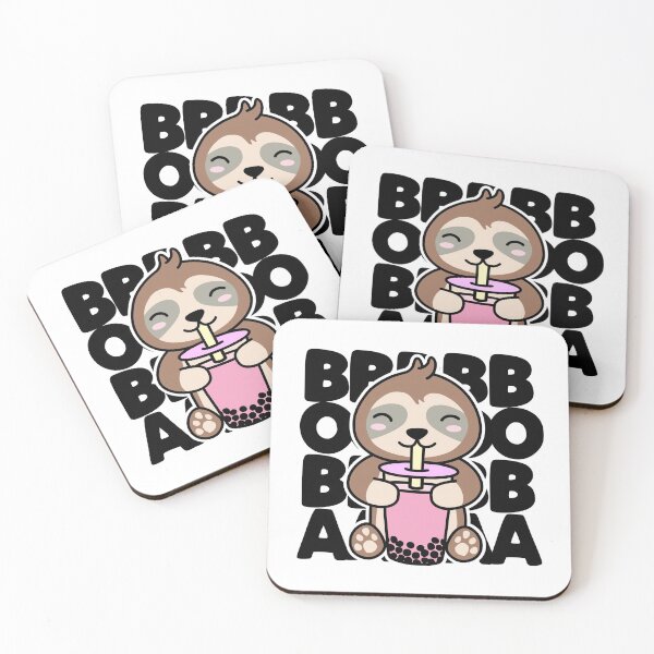 Item preview, Pereza Beber Boba Kawaii Dibujos Animados designed and sold by DetourShirts.