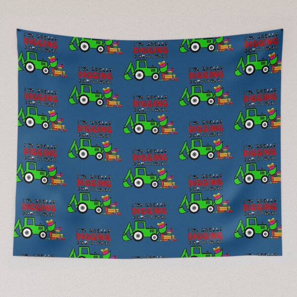Item preview, Christmas Boys T-Shirt I'm Digging Christmas Front End Loader Digger Bulldozer designed and sold by StickerArtwork.